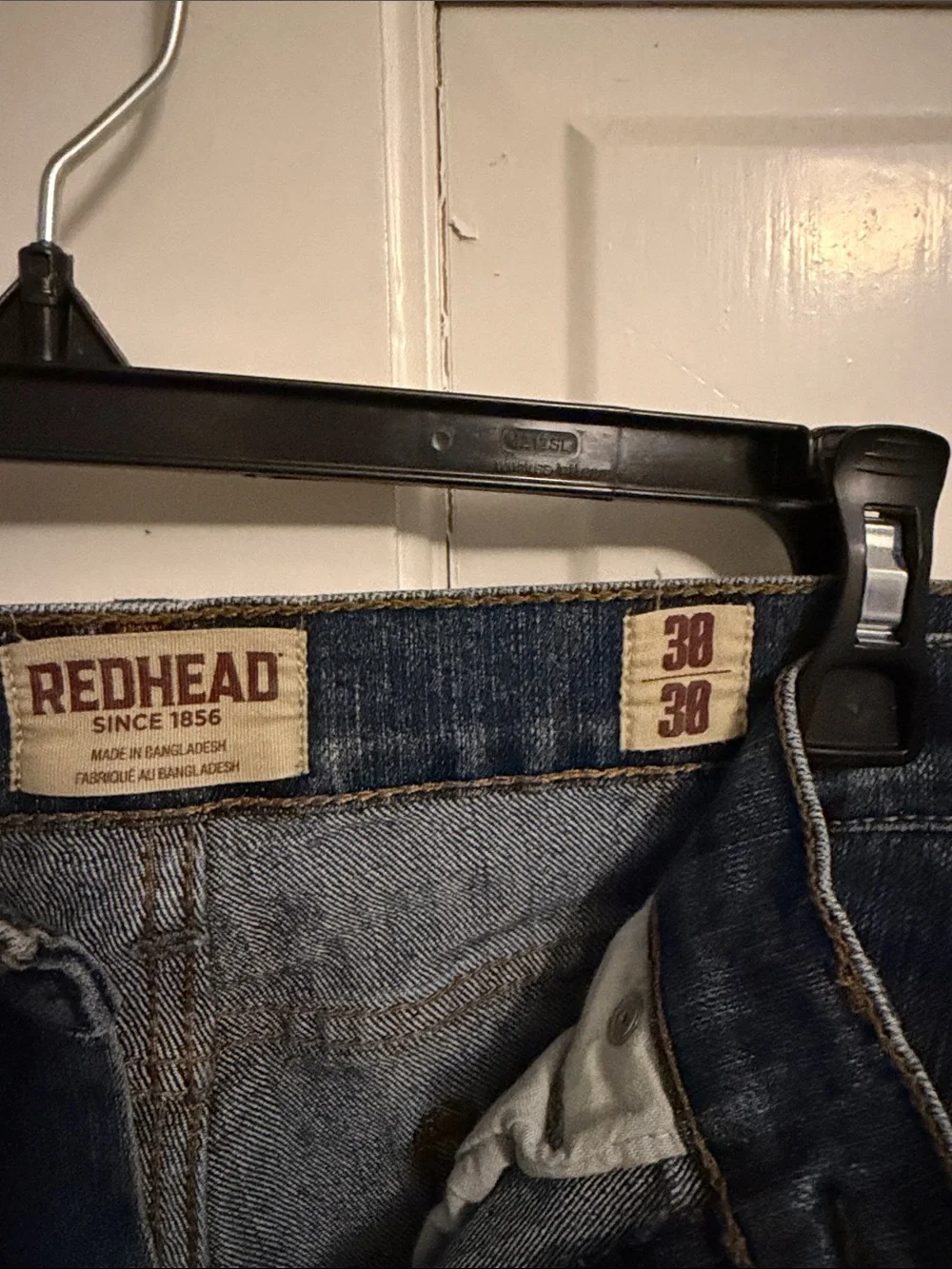 RedHead Men's Dark Blue Straight Jeans
